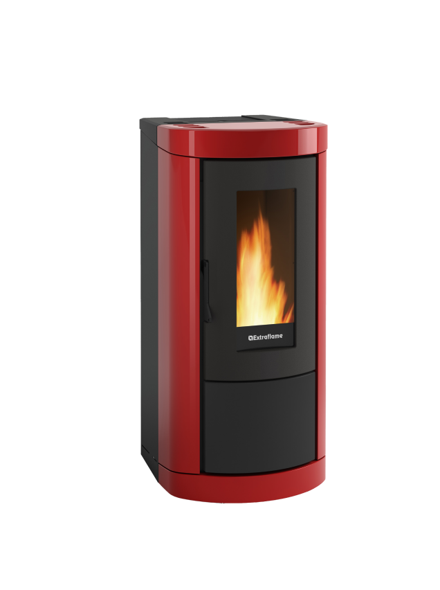 Extraflame Mietta Evo Bordeaux, Pelletofen