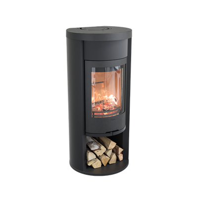 Contura 620 Style, Schwedenofen, Stahl, Gusseisenfront, Frontblende, Schwarz