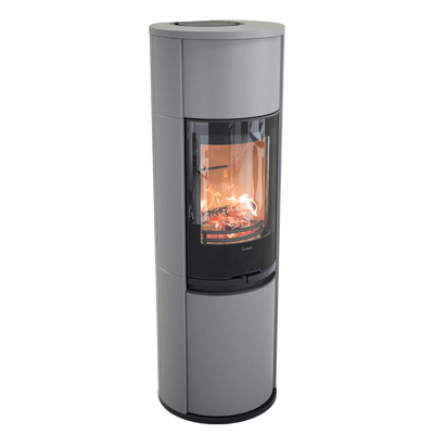 Contura 690 Style, Schwedenofen, Artstone, Glasfront, Serienmässig, Schwarz