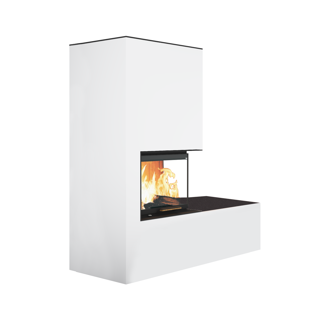 Neocube C12 - Keramik Oberteil Phedra, Unterteil Iron Grey, Bank rechts