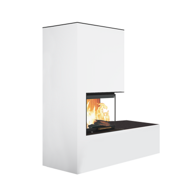 Neocube C12 - Keramik Oberteil Phedra, Unterteil Iron Grey, Bank rechts