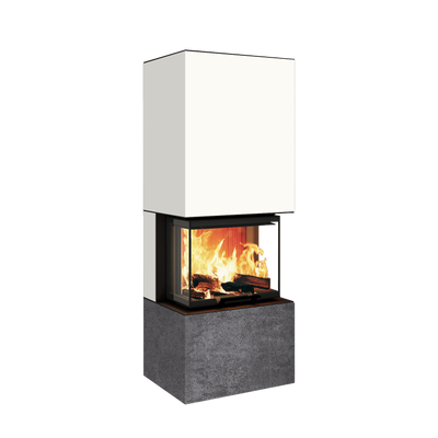 Neocube P10 FLR - Keramik Nero Zimbabwe U.Iron Corten