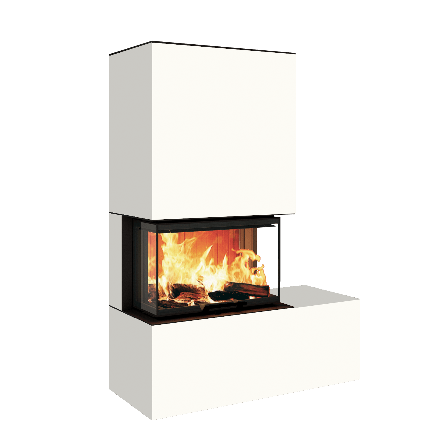 Neocube P22 - Keramik Arctic White, Bank rechts