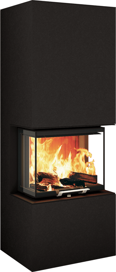 Neocube P10 FLR - Keramik Nero Zimbabwe U.Iron Corten