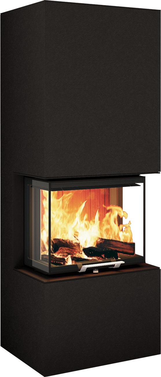Neocube P10 FLR - Keramik Nero Zimbabwe U.Iron Corten