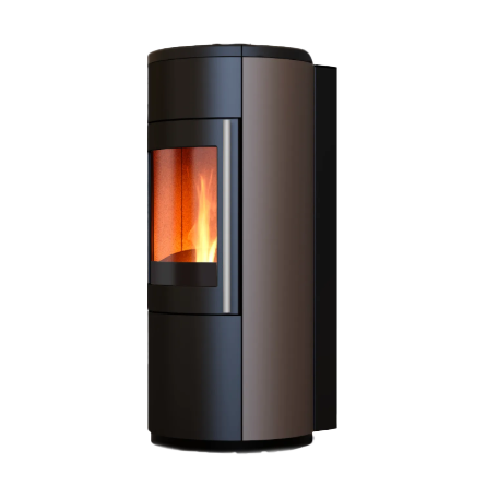 Nobis Libera 8 / 11 - bronze Kombi Holz / Pellet inkl. Fernbedienung und WiFi