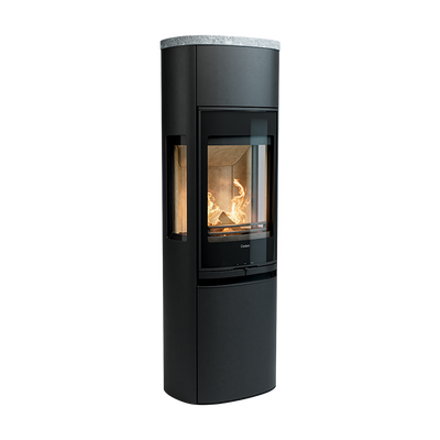 Contura 996G Style, Schwedenofen, Speckstein Abdeckung, schwarz