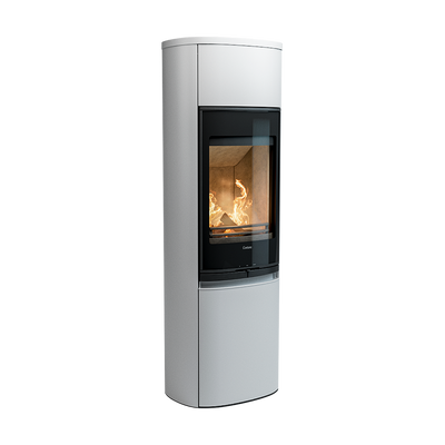 Contura 990G Style, Schwedenofen, Abdeckung aus Aluminium, weiss