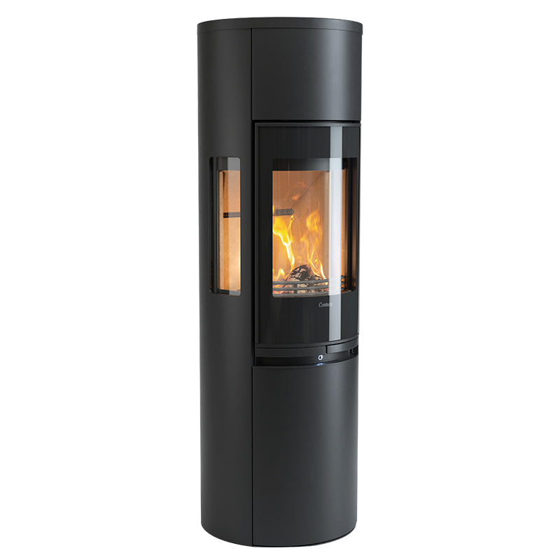 Contura Connect 596G Glasfront schwarz, Schwedenofen