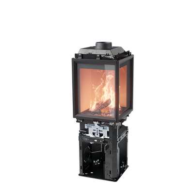 Contura i400, Cheminée, linksbündig mit hellem Thermotte