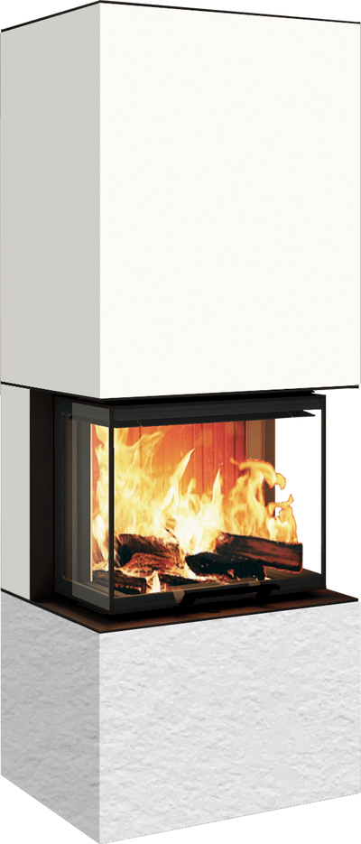 Neocube P10 FLR - Keramik Nero Zimbabwe U.Iron Corten