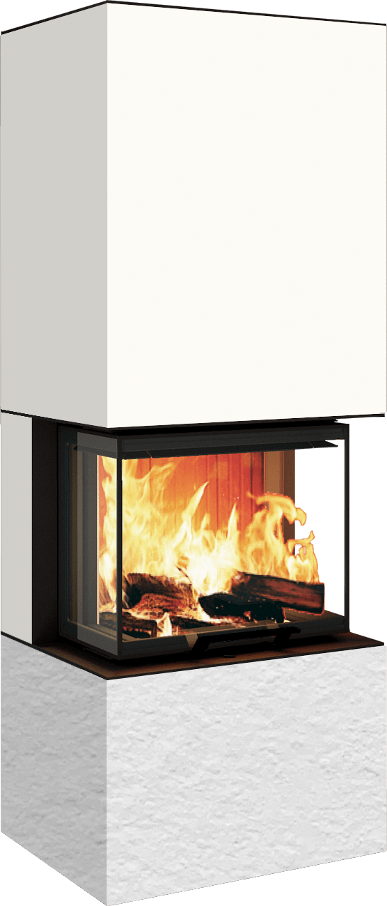Neocube P10 FLR - Keramik Nero Zimbabwe U.Iron Corten