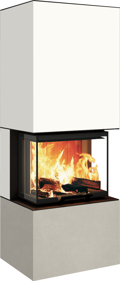Neocube P10 FLR - Keramik Nero Zimbabwe U.Iron Corten