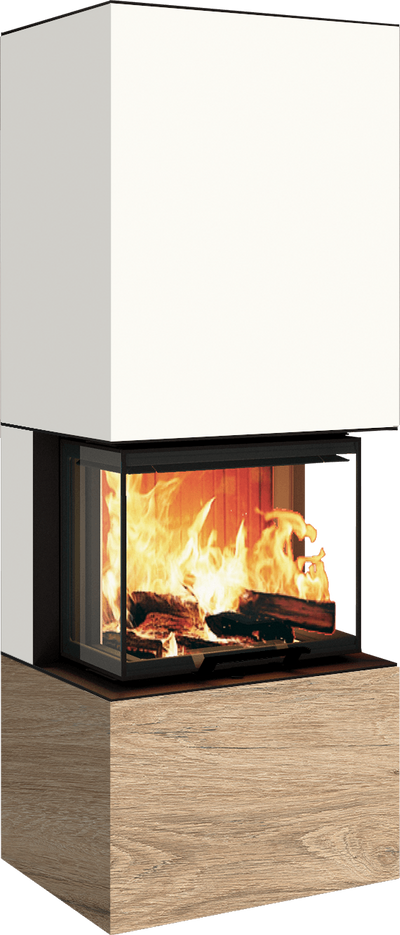 Neocube P10 FLR - Keramik Nero Zimbabwe U.Iron Corten
