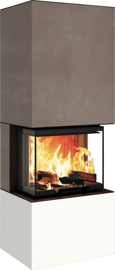Neocube P10 FLR - Keramik Nero Zimbabwe U.Iron Corten