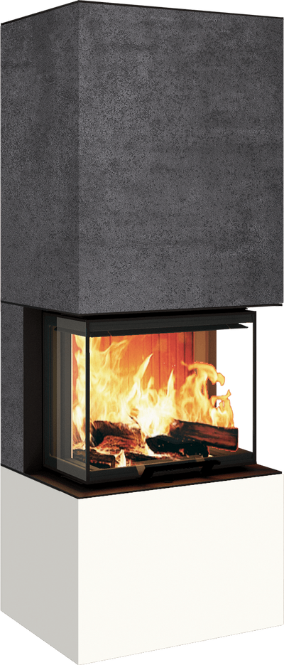 Neocube P10 FLR - Keramik Nero Zimbabwe U.Iron Corten