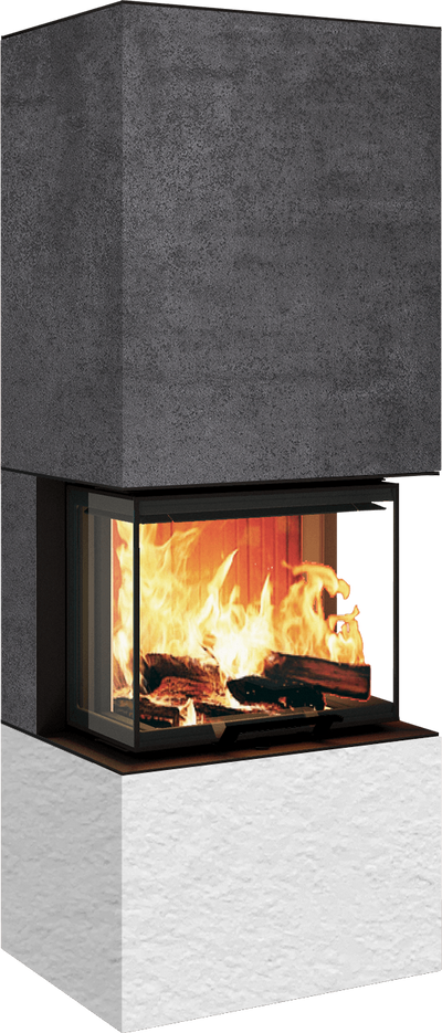 Neocube P10 FLR - Keramik Nero Zimbabwe U.Iron Corten