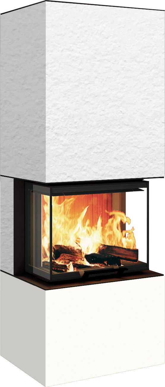 Neocube P10 FLR - Keramik Nero Zimbabwe U.Iron Corten