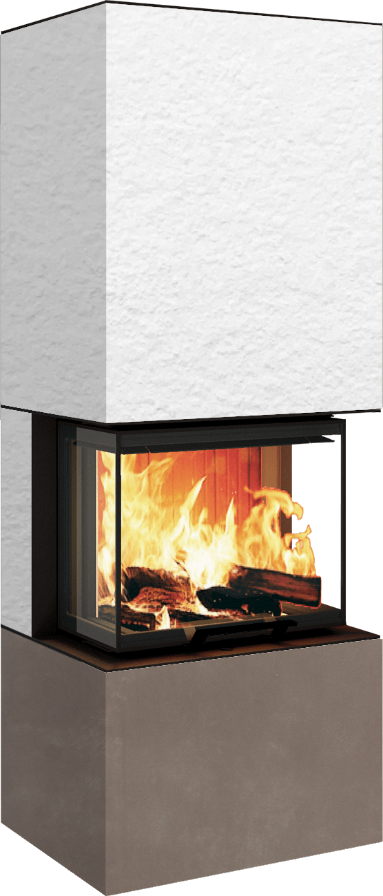 Neocube P10 FLR - Keramik Nero Zimbabwe U.Iron Corten