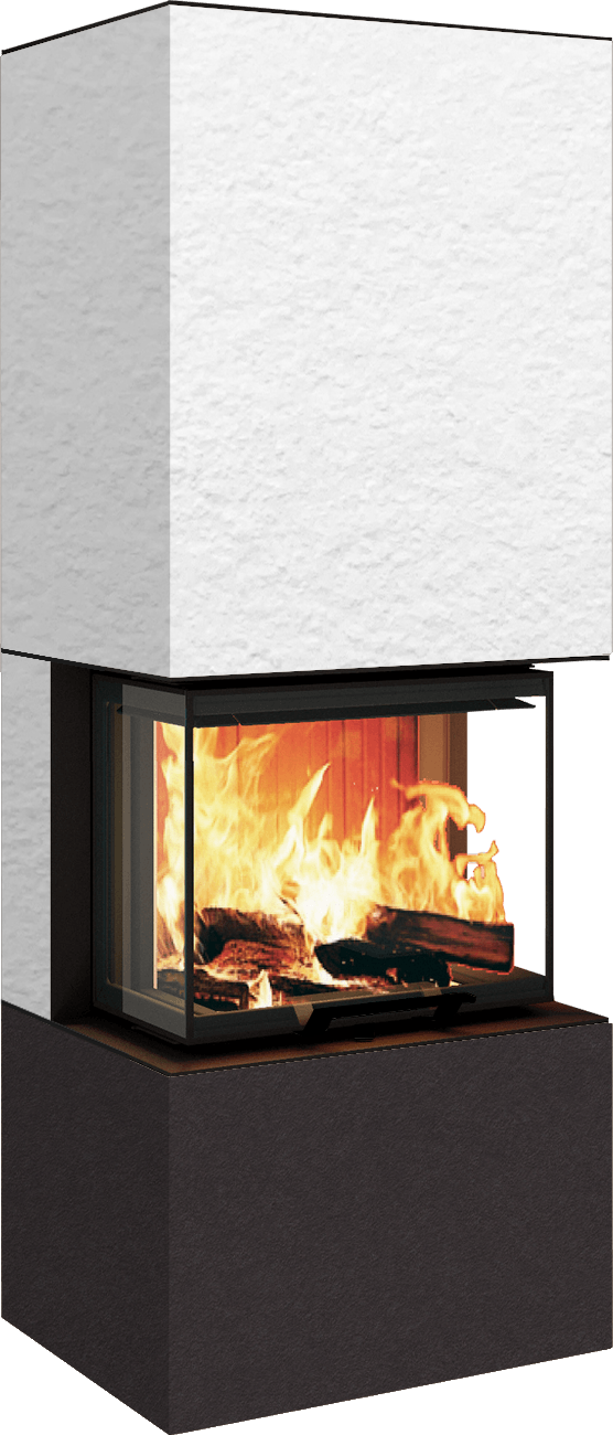 Neocube P10 FLR - Keramik Nero Zimbabwe U.Iron Corten