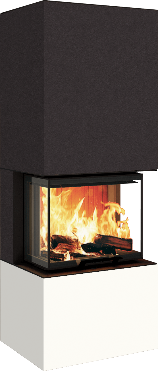 Neocube P10 FLR - Keramik Nero Zimbabwe U.Iron Corten
