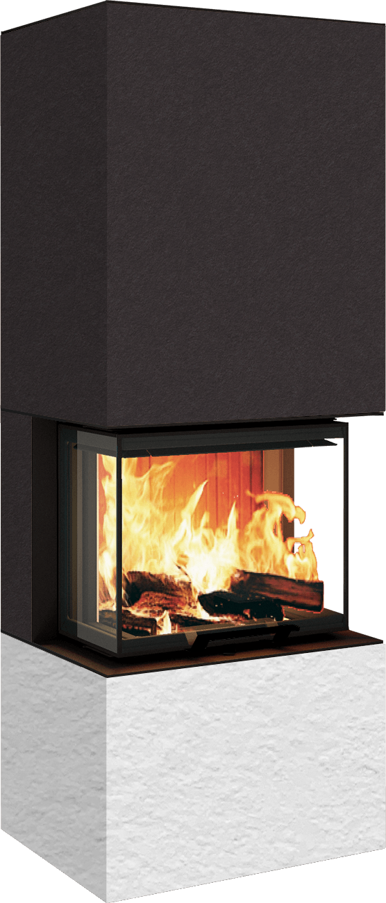 Neocube P10 FLR - Keramik Nero Zimbabwe U.Iron Corten