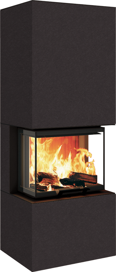 Neocube P10 FLR - Keramik Nero Zimbabwe U.Iron Corten