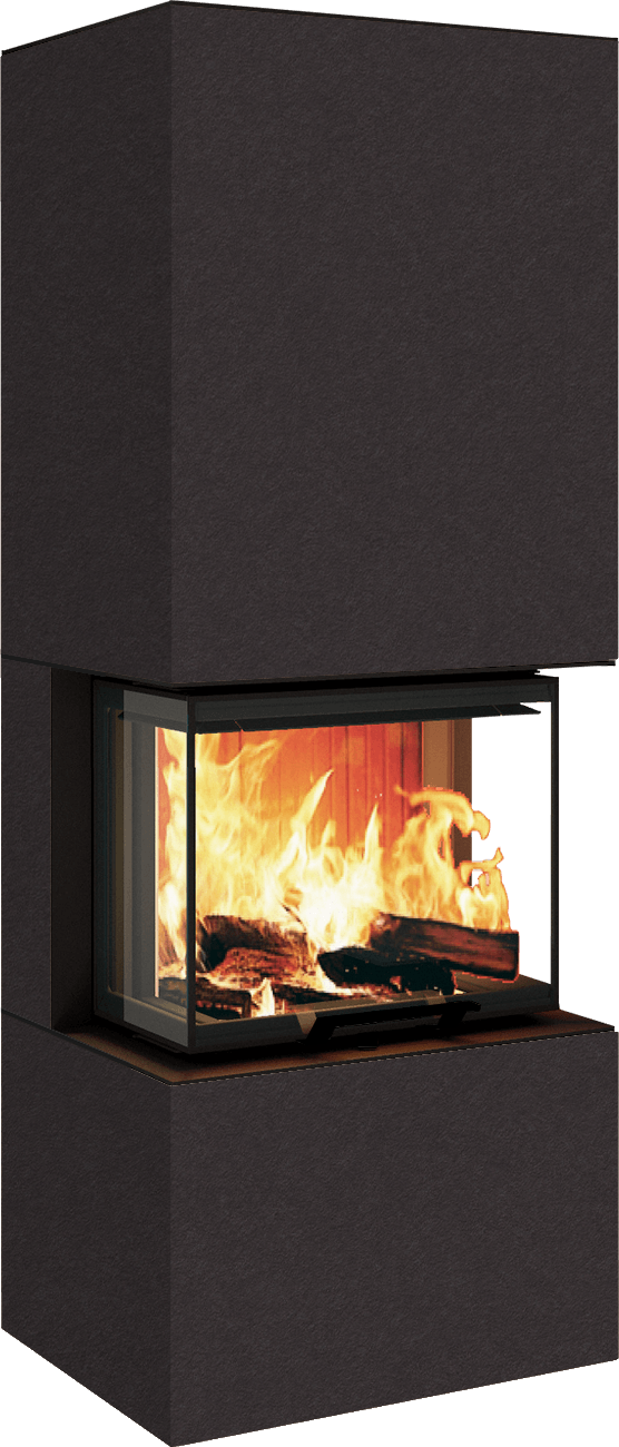 Neocube P10 FLR - Keramik Nero Zimbabwe U.Iron Corten