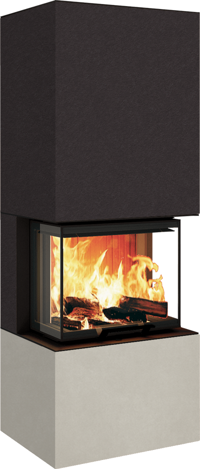 Neocube P10 FLR - Keramik Nero Zimbabwe U.Iron Corten