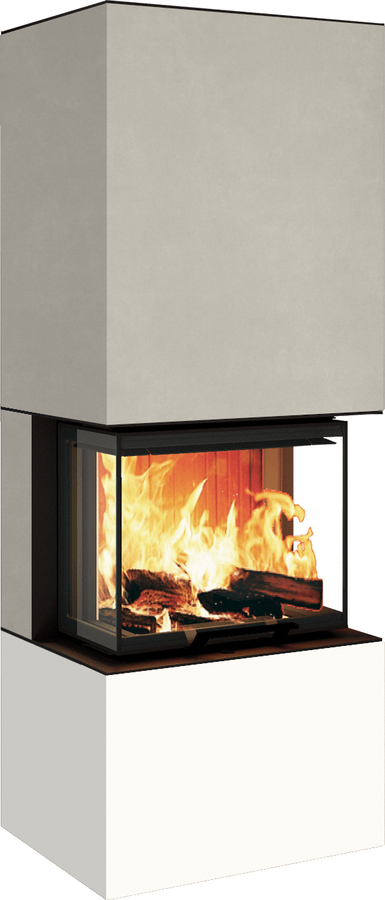 Neocube P10 FLR - Keramik Nero Zimbabwe U.Iron Corten