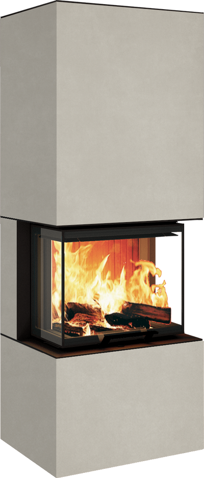 Neocube P10 FLR - Keramik Nero Zimbabwe U.Iron Corten
