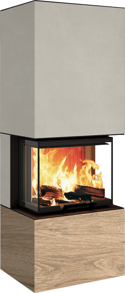 Neocube P10 FLR - Keramik Nero Zimbabwe U.Iron Corten