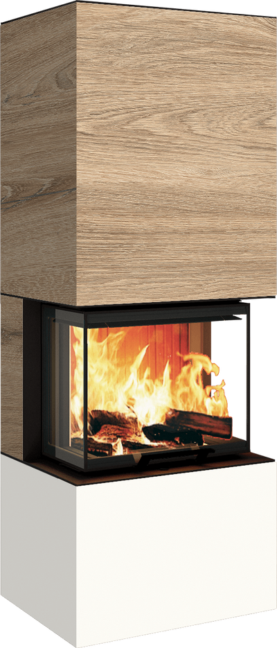 Neocube P10 FLR - Keramik Nero Zimbabwe U.Iron Corten