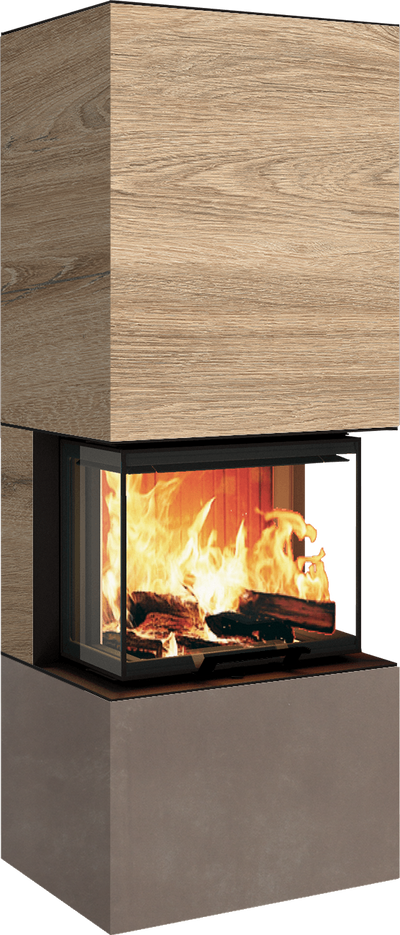 Neocube P10 FLR - Keramik Nero Zimbabwe U.Iron Corten