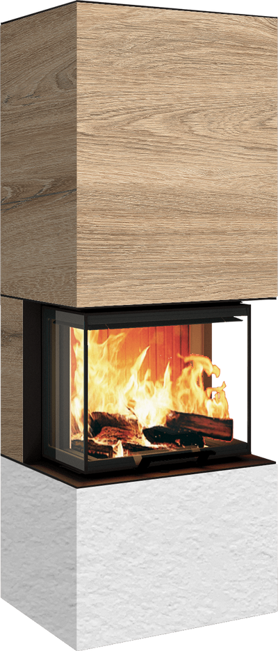 Neocube P10 FLR - Keramik Nero Zimbabwe U.Iron Corten