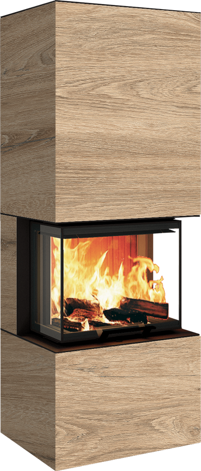 Neocube P10 FLR - Keramik Nero Zimbabwe U.Iron Corten