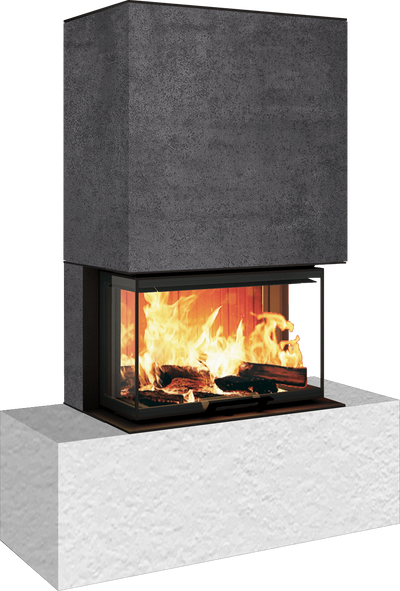 Neocube P21 FLR - Keramik Oberteil Beton, Unterteil La Boheme, Feel Free, Bank mittig
