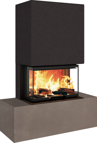 Neocube P21 FLR - Keramik Oberteil Beton, Unterteil La Boheme, Feel Free, Bank mittig