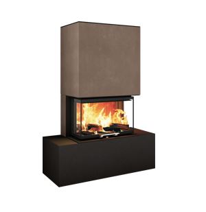 Neocube P21 FLR - Keramik Oberteil Beton, Unterteil La Boheme, Feel Free, Bank mittig