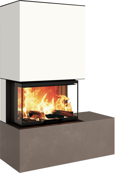 Neocube P22 - Keramik Arctic White, Bank rechts