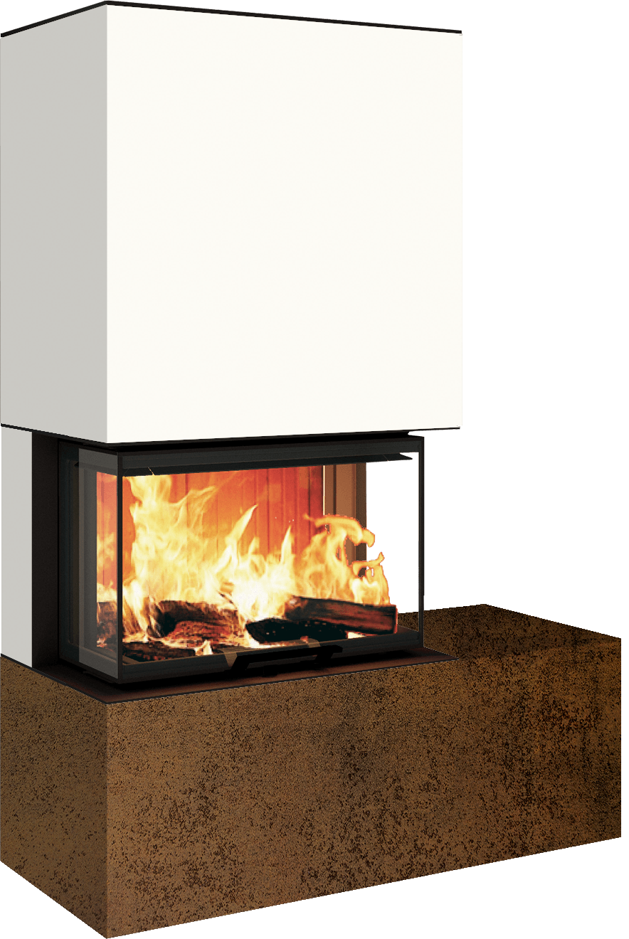 Neocube P22 - Keramik Arctic White, Bank rechts