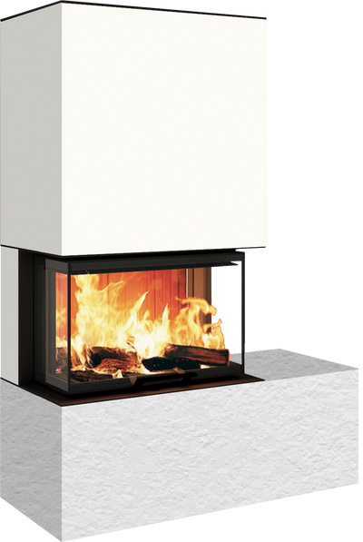 Neocube P22 - Keramik Arctic White, Bank rechts
