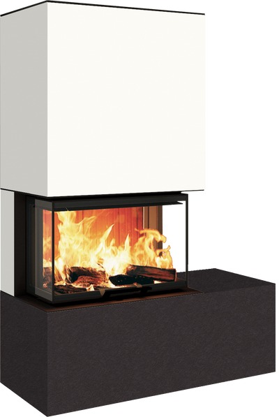 Neocube P22 - Keramik Arctic White, Bank rechts