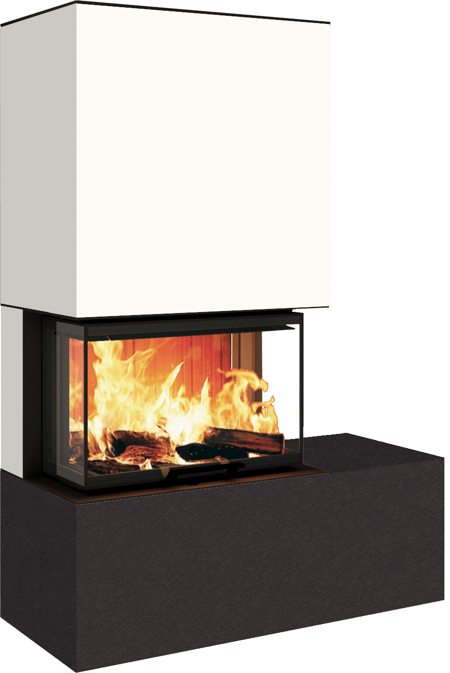 Neocube P22 - Keramik Arctic White, Bank rechts