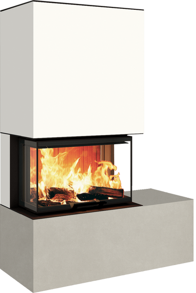 Neocube P22 - Keramik Arctic White, Bank rechts