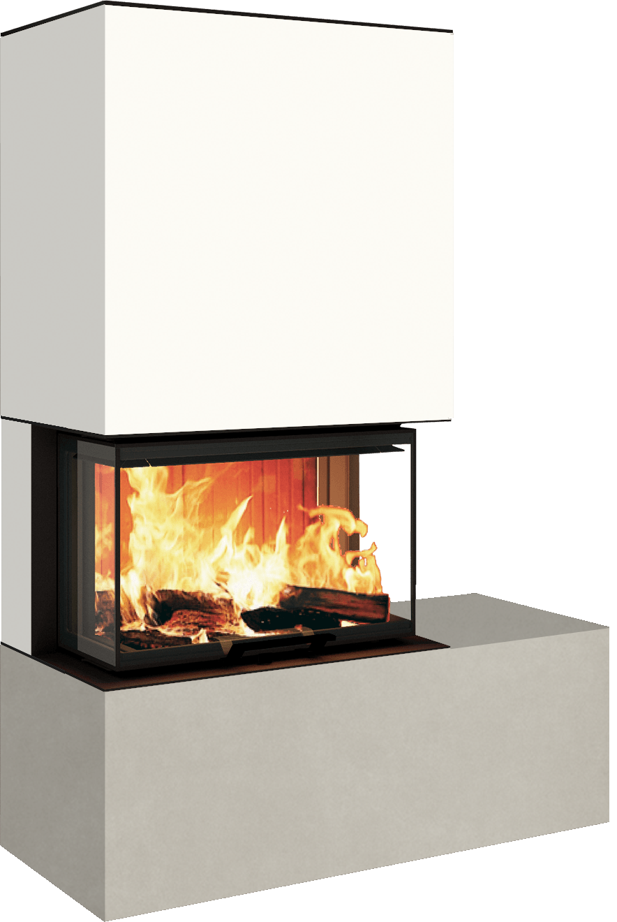 Neocube P22 - Keramik Arctic White, Bank rechts