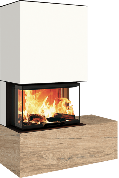 Neocube P22 - Keramik Arctic White, Bank rechts