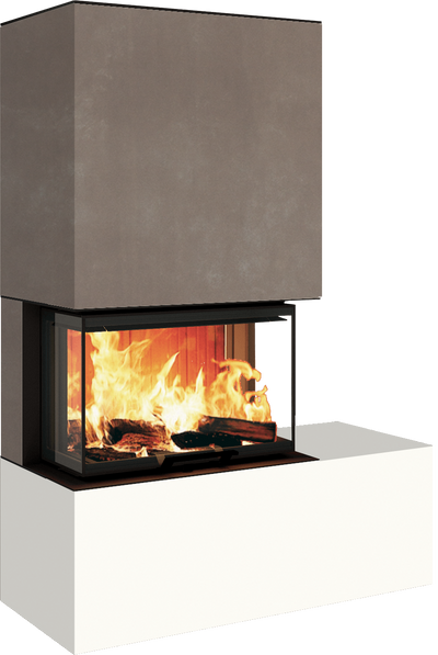 Neocube P22 - Keramik Arctic White, Bank rechts