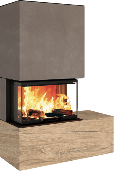 Neocube P22 - Keramik Arctic White, Bank rechts