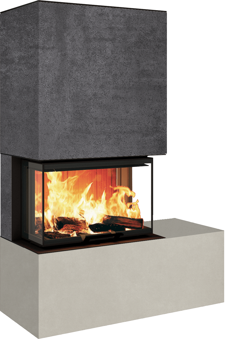Neocube P22 - Keramik Arctic White, Bank rechts